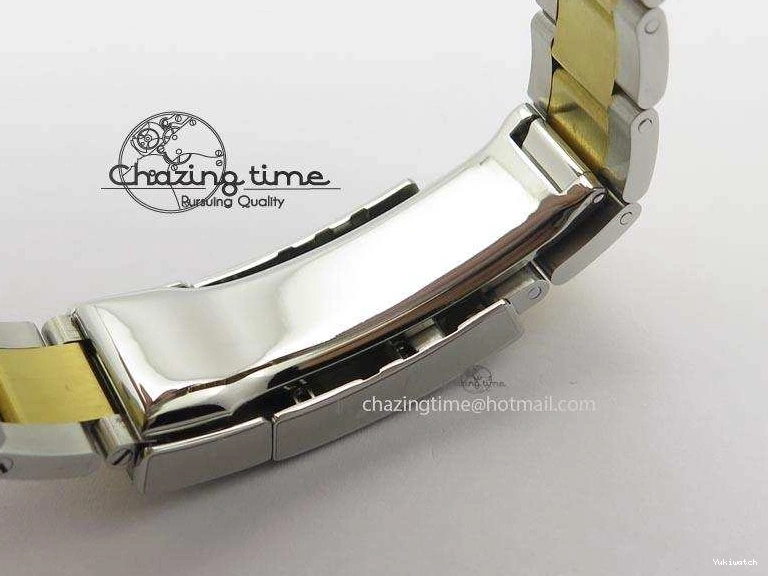 YG Bracelet Dial On Edition JF Daytona A7750 YG Best SS SS 116523 White 0106